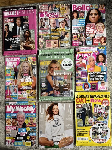 Job lot women - women’s, magazines
