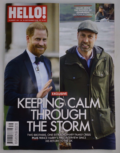 Hello magazine 28th - hello!, sep