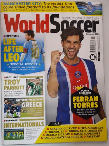 World soccer magazine - soccer, 2026