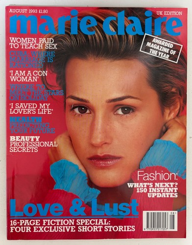 Marie claire magazine august - marie,