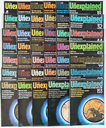 The unexplained partworks - the,