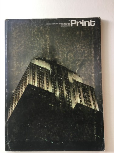 Vintage print magazine - vintage,