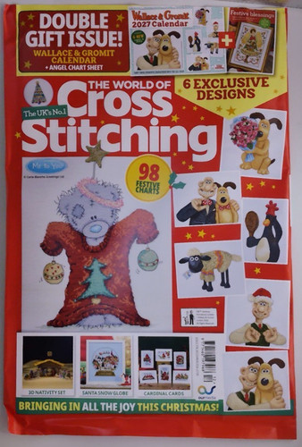 The world cross stitching - world, of