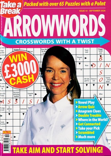 Take break arrowwords - break,