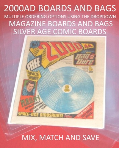 2000ad and magazine boards - magazine,