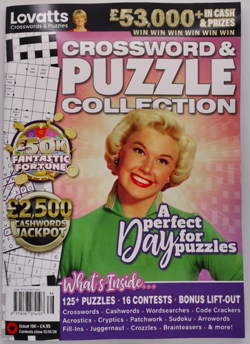 Lovatts crossword puzzle - lovatts, &