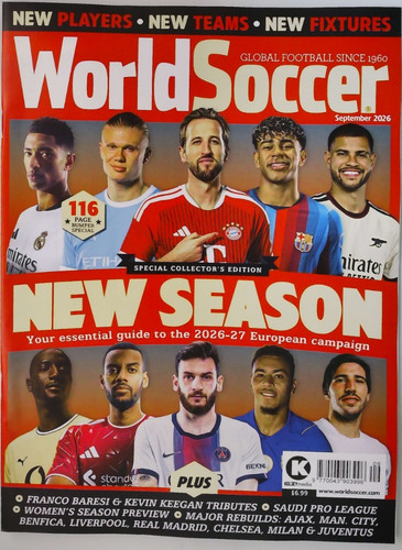 World soccer magazine - magazine, sep