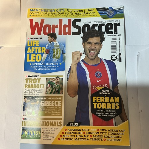 World soccer magazine nov - soccer,