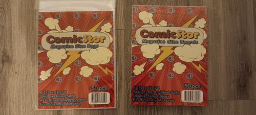 Comicstor magazine bags - bags, £