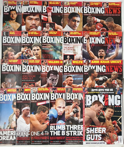 Boxing news magazine - magazine, january
