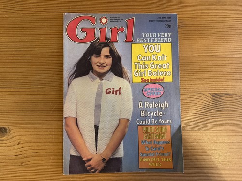Girl magazine comic 1981 - girl,