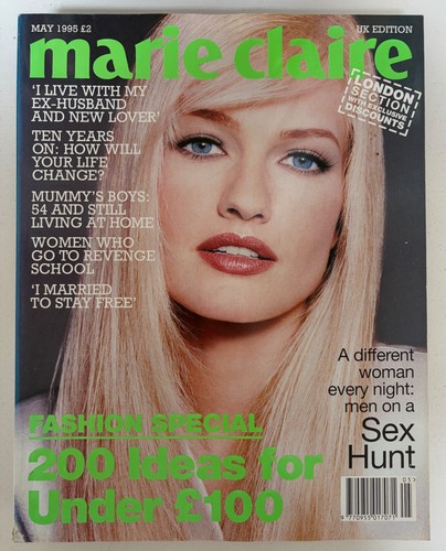 Marie claire magazine may 1995 - claire,