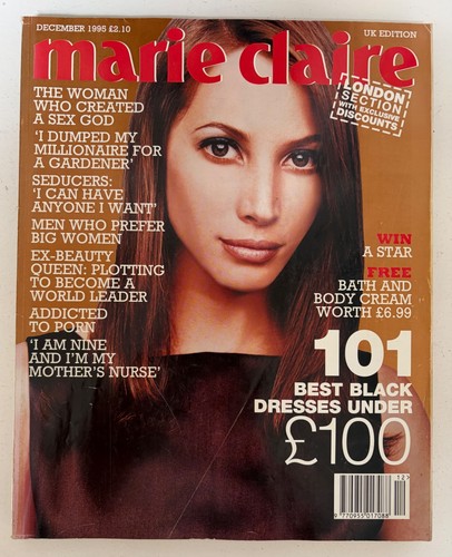 Marie claire magazine december - marie,