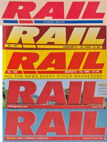 Rail magazine 1988 - magazine, to