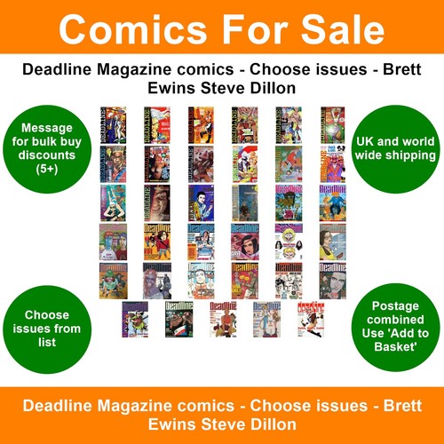 Deadline magazine comics - deadline,