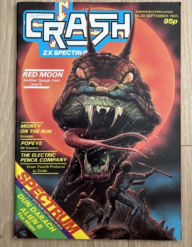 Crash magazine spectrum - magazine,