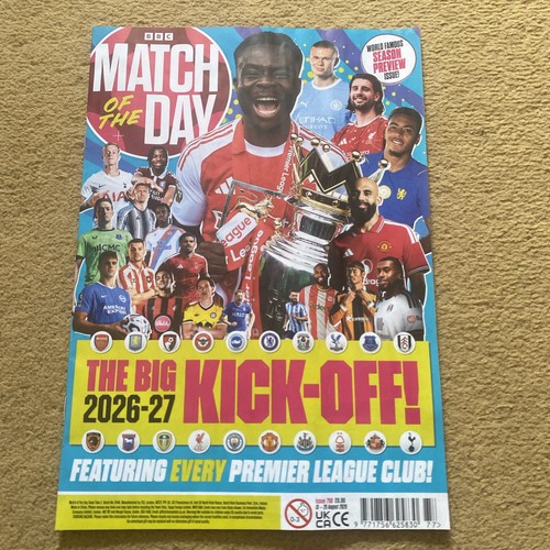 Match the day magazine 758 - match,