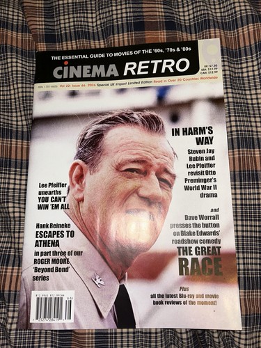 Cinema retro magazine john - cinema,