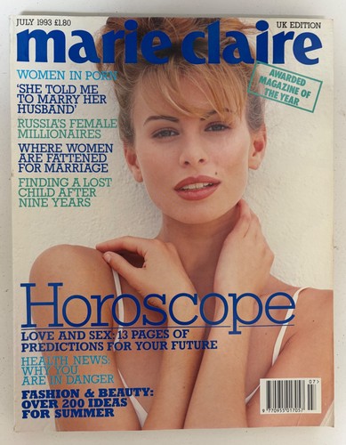 Marie claire magazine july - marie,