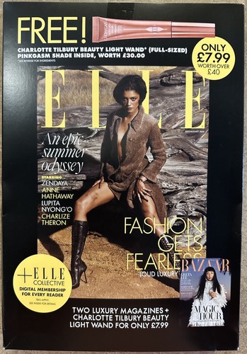 Elle magazine harpers bazaar - bazaar, &