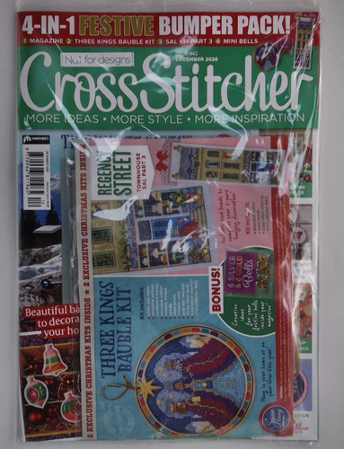 Cross stitcher magazine dec - magazine,