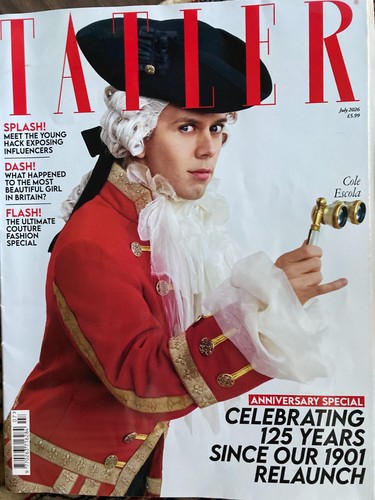 Tatler magazine july - tatler, 2026