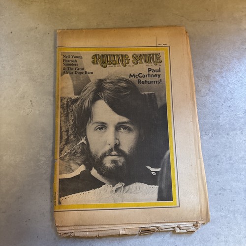 Rolling stone magazine issue - rolling,