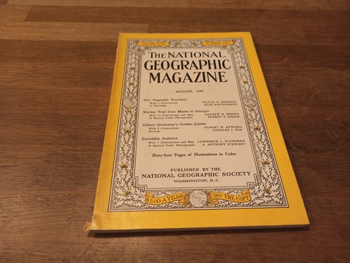 National geographic magazine - geographic,