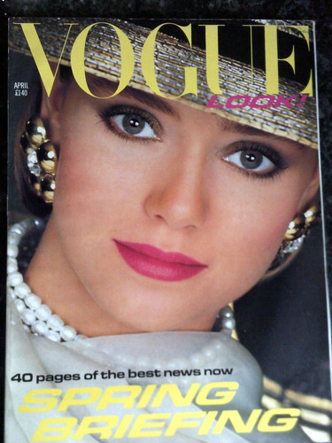 Vogue april 1983 lovely - ,