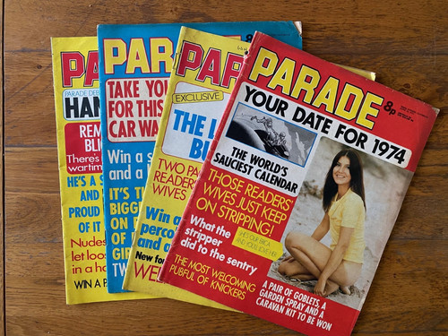 Vintage parade magazines 4 - vintage,