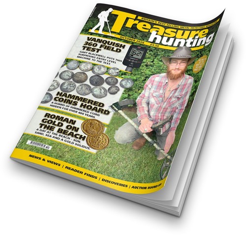 Treasure hunting magazine - treasure,