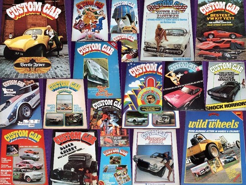 Custom car magazine choice - car,