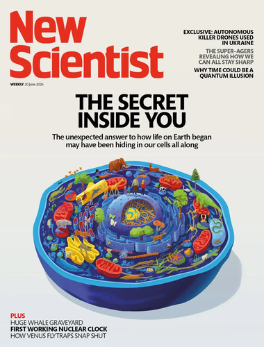 New scientist magazine - new, ~