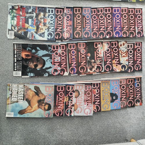 Boxing magazines 1990 1994 - to,