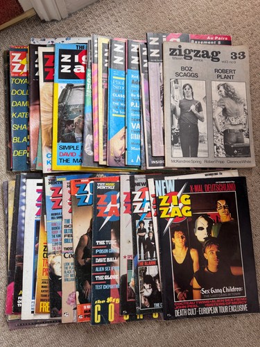 Zigzag magazine 1973 1985 - magazine,