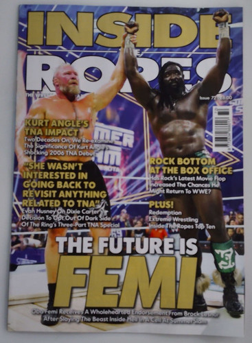 Inside the ropes magazine 72 - the, #72