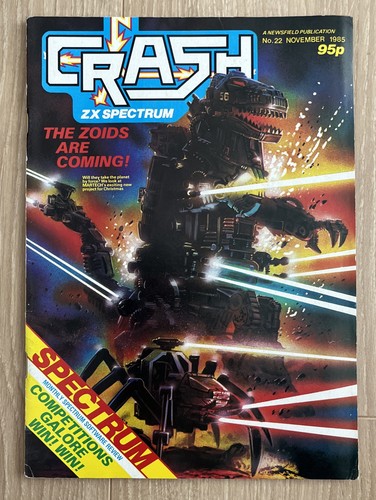 Crash magazine spectrum - magazine, zx